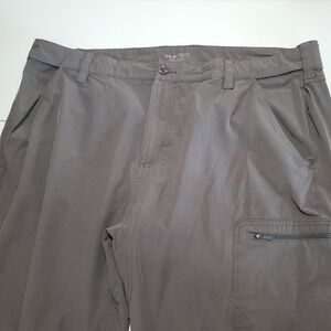 HUK Next Level Fishing Pants Mens 3XL Gray 44x28 Cargo Performance